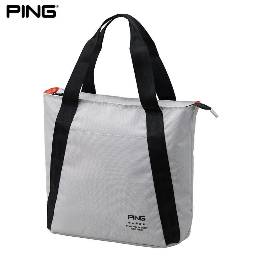 [2025年モデル] PING ピン パフォーマンス ライン トートバッグ GB-F2509 03 グレー