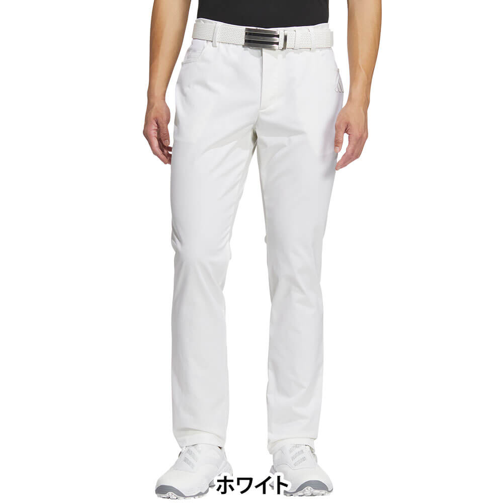 【ほぼ全品P10倍＋秋冬ウェア10％割引クーポン！】11/10まで　【50％OFF】 アディダス メンズ 5ポケット ロングパンツ JTY55 [2024年モデル] ゴルフウェア [秋冬モデル] 特価