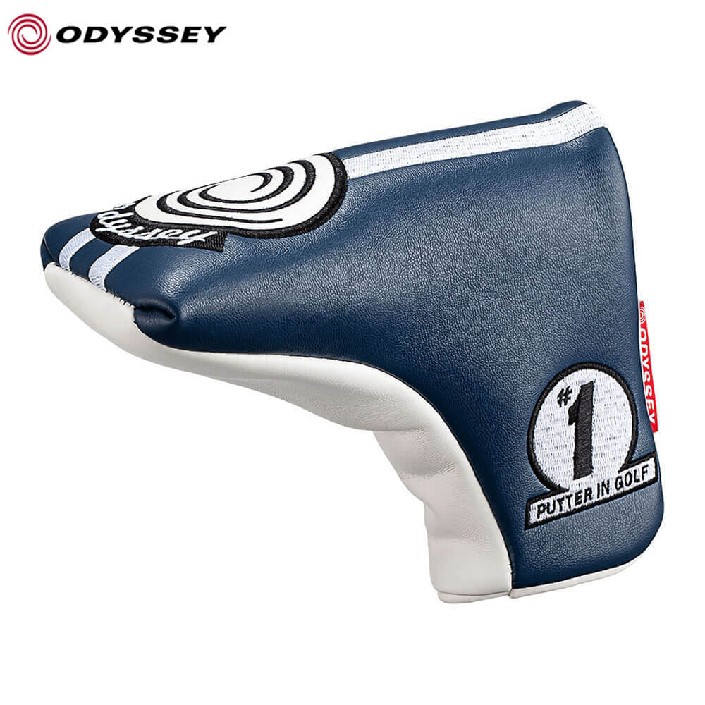 【全品10％割引クーポン開催中！】11/3まで　オデッセイ　No1 ブレード パターカバー FW 25 JM 5525091 ネイビー [2025年モデル]