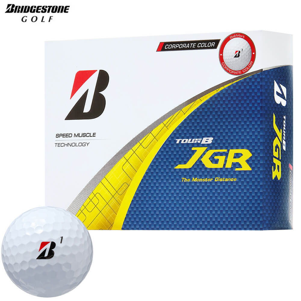 ブリヂストン TOUR B JGR ツアーB ジェイジーアール ゴルフボール 1ダース（12球入り） コーポレート [2025年モデル]