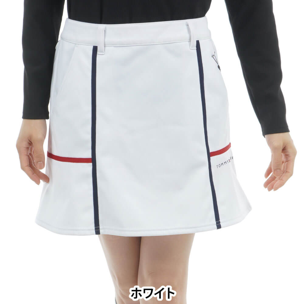 【ほぼ全品P10倍＋秋冬ウェア10％割引クーポン！】11/10まで　トミー ヒルフィガー ゴルフ レディース ウインドプルーフ スカート THLA585 ゴルフウェア [2025年秋冬モデル]