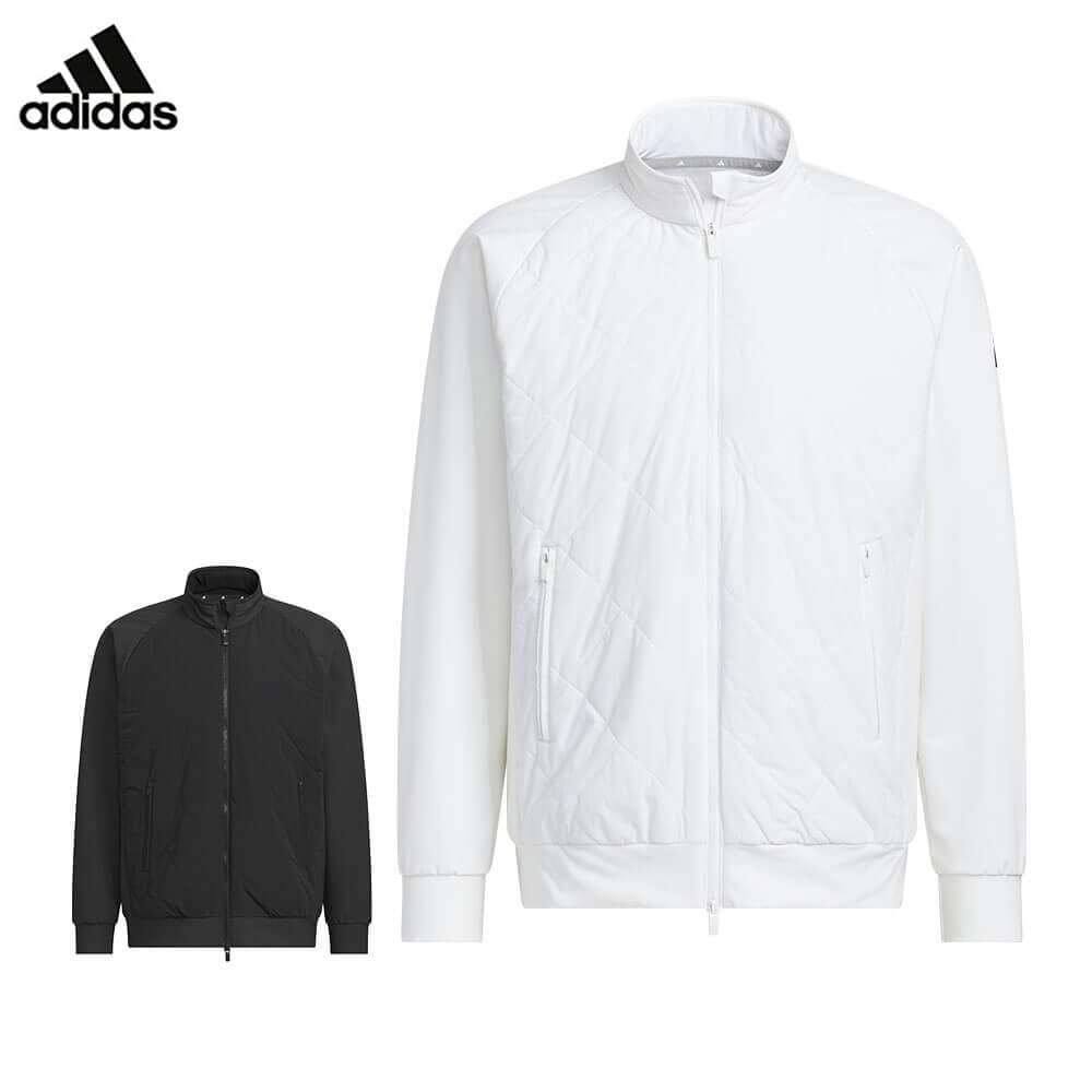 【ブラックフライデー♪最大10000円割引クーポン先行配布中！】 アディダス メンズ COLD.RDY キルトコンビネーション 長袖 フルジップ ジャケット JVU97 ゴルフウェア [2025年秋冬モデル]