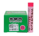 光明丹マーキングチョーク軟質 蛍光ピンク (12本パック) S30135 祥碩堂 コンクリート クレヨン 書きやすい 太い 折れにくい 現場用 作業 減りにくい 耐水 消えにくい 溶けない 水に強い 蛍光 ピンク 桃色 見えやすい