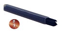 朱雀 建築用シャープペンシル 2.0mm 替芯 青色 500-BLU 祥碩堂 メール便送料無料