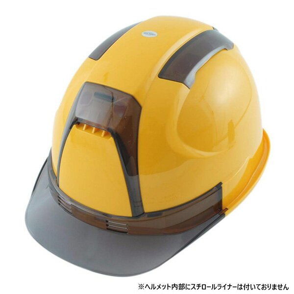 樂天商城 - トーヨー ヘルメット うす黄(ひさしスモーク） No390F-OTSS トーヨーセフティ