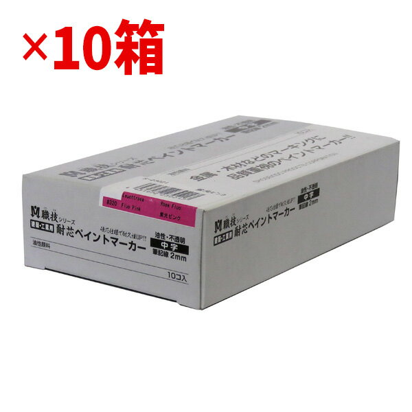 職技ペイントマーカー 中字　10箱セット