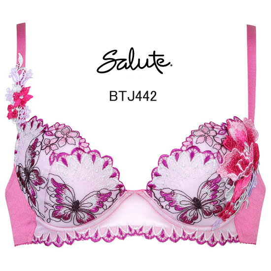 再値下げ40%OFF!!【ワコール　サルート】42グループプッシュアップブラジャー　D・E・Fカップのサムネイル