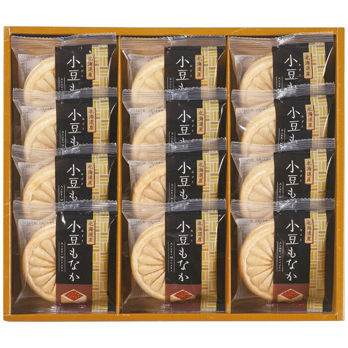 ●商品内容：北海道小豆もなか12個●賞味期限：製造日より常温約120日●製造生産地：日本製●箱サイズ：28.5×4.5×25cm北海道産小豆を100％使用したあずきもなか。粒の大きさや色の鮮やかさが特徴です。 大粒で光沢のある小豆は、見た目にも美しく、餡子にした際の風味も格別です。 豊かな土壌と適度な水分が小豆の成長を促し、しっかりとした粒の北海道小豆粒餡100％使用のもなかです。 ギフト対応 当店はギフト専門店です。 出産内祝・結婚内祝・引出物・快気祝・全快祝・新築内祝・成人内祝・入学内祝・初節句内祝等各種内祝をはじめ、就職祝い・敬老祝い・還暦祝い・退職祝い・退職記念等記念品や各種お祝い、香典返し 粗供養 満中陰志、一周忌、三回忌・七回忌のお返し、父の日 母の日・早割 早期$その他様々なギフトシーンにもお使いください。 初節句 七五三 入園祝い 入学祝い 卒園祝い 卒業祝い 成人式 就職祝い 昇進祝い 新築祝い 上棟祝い 引っ越し祝い 引越し祝い 開店祝い 退職祝い 全快祝い 初老祝い 還暦祝い 古稀祝い 喜寿祝い 傘寿祝い 米寿祝い 卒寿祝い 白寿祝い 長寿祝い 金婚式 銀婚式 ダイヤモンド婚式 結婚記念日 ギフト ギフトセット 成人式 粗品 記念品 二次会 景品 周年記念 コンペ景品 誕生日 贈答品 法事引出物 初盆　新盆　 志 回忌法要 還暦御祝い 開店お祝い 退職 卒業記念品 お餞別 心ばかり 御返し お礼 御祝い 引越挨拶 引越御挨拶 挨拶 御挨拶 ごあいさつ ご挨拶 新築内祝 周年記念 ギフト 誕生日 季節の贈り物・各種お祝い・プレゼント　 お中元 お歳暮 御年賀　年賀 寒中見舞い 暑中見舞い 残暑見舞い 暦祝 還暦御祝 還暦お祝い 開店祝い 餞別 子供の日 ひな祭り　 贈答品 敬老の日 定年退職記念品 ゴルフコンペ コンペ景品 景品 賞品 粗品 ホワイトデー 七夕 ハロウィン クリスマス