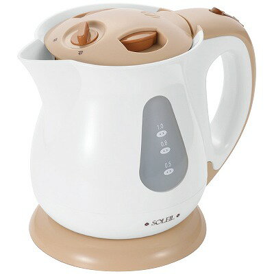 【送料無料 送料込※北海道・沖縄除く】ソレイユ 電気ケトル1l SL-47
