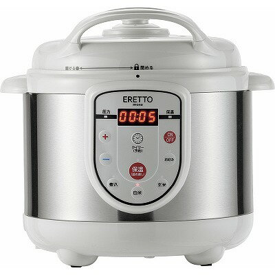 送料無料 送料込 エレット 電気圧力鍋（18cm・4合炊） ET-104 内祝い お返し ギフトセット 出産内祝い 結婚内祝い 入学内祝い お中元 父の日 初節句 お供え 御供 香典返し 粗供養 快気祝い 快気内祝い