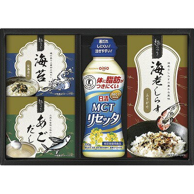 日清MCTリセッタ&和風詰合せ NRW-BO 内祝い お返し 出産内祝い 結婚内祝い 入学内祝い 母の日 父の日 香典返し 粗供養 お供え 御供 快気祝い 快気内祝