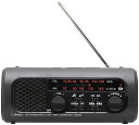 ドリテック さすだけ充電ラジオライト3 ブラック PR-323RBK ※のし・包装・メッセージカード不可