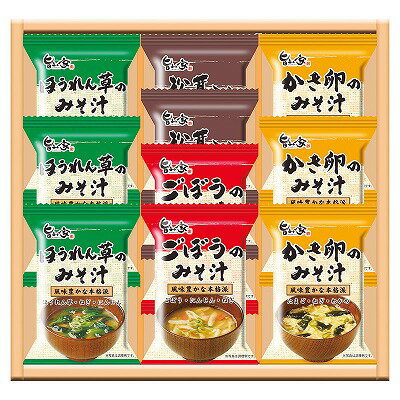 旨み家 フリーズドライ味噌汁ギフト M- C 内祝い お返し 出産内祝い 結婚内祝い 香典返し 粗供養 お彼岸 お供え 御供 快気祝い 快気内祝