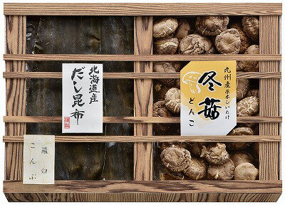 ●商品内容：九州産原木どんこ椎茸210g、北海道産羅臼昆布150g●箱：約34×45.5×7.5cm　●梱-9　●JPN●賞味期限（製造日から）：365日ビタミン豊富な九州産原木栽培のどんこ椎茸と、世界遺産の知床半島の羅臼昆布詰合せです。 ※メーカー都合により、デザイン・内容等が変更になる場合がございます。 ギフト対応 当店はギフト専門店です。 出産内祝・結婚内祝・引出物・快気祝・全快祝・新築内祝・成人内祝・入学内祝・初節句内祝等各種内祝をはじめ、就職祝い・敬老祝い・還暦祝い・退職祝い・退職記念等記念品や各種お祝い、香典返し、満中陰志、一周忌、三回忌・七回忌のお返し、母の日・早割 早期$その他様々なギフトシーンにもお使いください。 定番の贈り物・お祝い・お返し　内祝 内祝い 出産内祝い 命名内祝い 快気祝 快気内祝 全快祝　お見舞い お見舞御礼 お餞別入園内祝い 入学内祝い 卒園内祝い 卒業内祝い 就職内祝い 新築内祝い 引越し内祝い 開店内祝い ウェディングギフト ブライダルギフト 引き出物 結婚引き出物 結婚引出物 結婚内祝い二次会 披露宴 お祝い 御祝 結婚式 結婚祝い 出産祝い 初節句 七五三 入園祝い 入学祝い 卒園祝い 卒業祝い 成人式 就職祝い 昇進祝い 新築祝い 上棟祝い 引っ越し祝い 引越し祝い 開店祝い 退職祝い 快気祝い 全快祝い 初老祝い 還暦祝い 古稀祝い 喜寿祝い 傘寿祝い 米寿祝い 卒寿祝い 白寿祝い 長寿祝い 金婚式 銀婚式 ダイヤモンド婚式 結婚記念日 ギフト ギフトセット 成人式 初節句 粗品 記念品 二次会 景品 周年記念 コンペ景品 誕生日 贈答品 一周忌 三回忌 法事引出物 香典返し 初盆　新盆　 志 回忌法要 還暦御祝い 開店お祝い 退職 卒業記念品 お餞別 心ばかり 御返し お礼 御祝い 引越挨拶 引越御挨拶 挨拶 御挨拶 ごあいさつ ご挨拶 新築内祝 周年記念 ギフト 誕生日 季節の贈り物・各種お祝い・プレゼント　 お中元 お歳暮 御年賀　年賀 寒中見舞い 暑中見舞い 残暑見舞い 暦祝 還暦御祝 還暦お祝い 開店祝 開店御祝 開店御祝い 開店祝い 餞別 出産祝い 出産お祝い 御祝い ご出産御祝い 入学祝い 卒業祝い 就職祝い 引越し祝い 子供の節句 子供の日 ひな祭り　 七五三 セット 詰め合わせ 贈答品 ごあいさつ ご挨拶 御挨拶 プレゼント 引越し 引越しご挨拶 記念日 誕生日 父の日 母の日 敬老の日 記念品 卒業記念品 定年退職記念品 ゴルフコンペ コンペ景品 景品 賞品 粗品 ホワイトデー 七夕 ハロウィン 七五三 クリスマス　 ギフト対応について 　　こちらの商品はのし紙、ラッピング、メッセージカードをご指定いただけます。