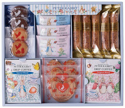 ピーターラビット コーヒー&スイーツギフト PSG-20N 内祝い お返し ギフトセット 出産内祝い 結婚内祝い 御祝 お供え 御供 お歳暮 御歳暮 七五三内祝...