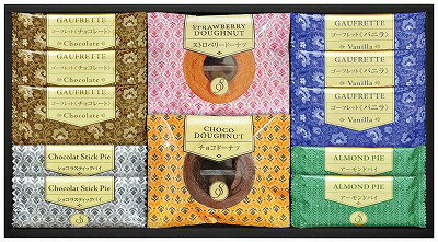 Senjudo ゴーフレット・焼ドーナツ スイーツセレクト GFD-20 内祝い お返し ギフトセット 出産内祝い 結婚内祝い 御祝 お供え 御供 お歳暮 御歳...