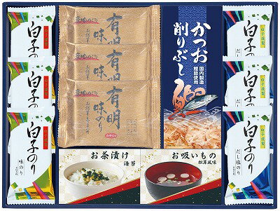 味之庵 白子のり＆永谷園 6434-40 内祝い お返し ギフトセット 出産内祝い 結婚内祝い 入学内祝い お中元 暑中見舞い お供え 御供 初盆志 香典返し 粗供養 快気祝い 快気内祝い
