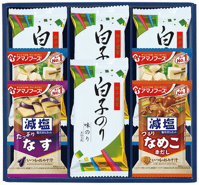 送料無料 送料込 味之庵 アマノフーズ＆白子のり 6391-25 内祝い お返し ギフトセット 出産内祝い 結婚内祝い 入学内祝い お中元 暑中見舞い お供え 御供 初盆志 香典返し 粗供養 快気祝い 快気内祝い