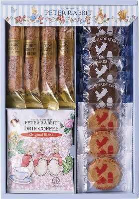 ピーターラビット コーヒー&スイーツギフト PSG-10N 内祝い お返し ギフトセット 出産内祝い 結婚内祝い 御祝 お供え 御供 お歳暮 御歳暮 七五三内祝...