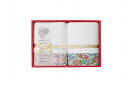 prima rosette using by LIBERTY FABRICS フェイスタオル2P ピンク・グリーン PR-2425-PG 内祝い お返し ギフト...