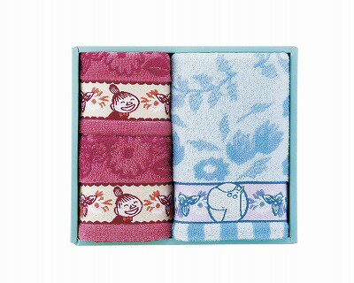 ムーミン ピックオンニタオルセット 47-5829250 内祝い お返し 出産内祝い 結婚内祝い 御祝 お歳暮 御..