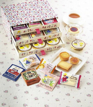 【送料無料 送料込】カレルチャペック紅茶店 ティースウィーツチェスト3段 【ギフトセット/内祝い/出産内祝い/結婚内祝い/引き出物/香典返し/粗供養/お供え/法事/母の日/プレゼント/快気祝い 快気内祝い 入学内祝い 御祝 お祝い 】 【楽ギフ_