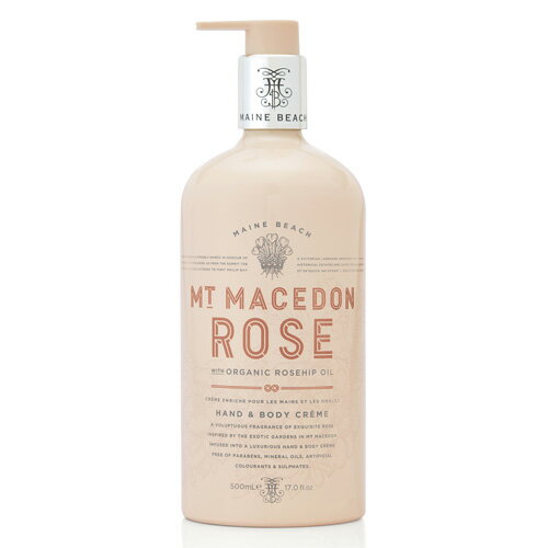 MAINE BEACH マインビーチ MT MACEDON ROSE マウント マセドン ローズ ボディクリーム ローション 保湿 乾燥肌 オーガニック KANGUROO ISLAND AUSTRALIAN BODYCARE CIRCA1884 潤い オーストラリア 美容 プレゼント おしゃれ 女性 いい匂い いい香り