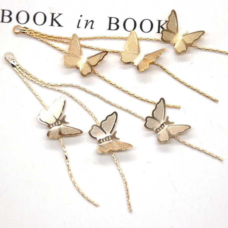 オリジナル ヘアアクセサリー 蝶々　資材　髪飾り デイリー ヘアアレンジ材料　3連かんざし簪　2個セット