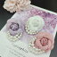 コサージュ ブローチ カメリア風 ハンドメイド 卒業 結婚式 花 ホワイト ピンク パープル ブラック パ..