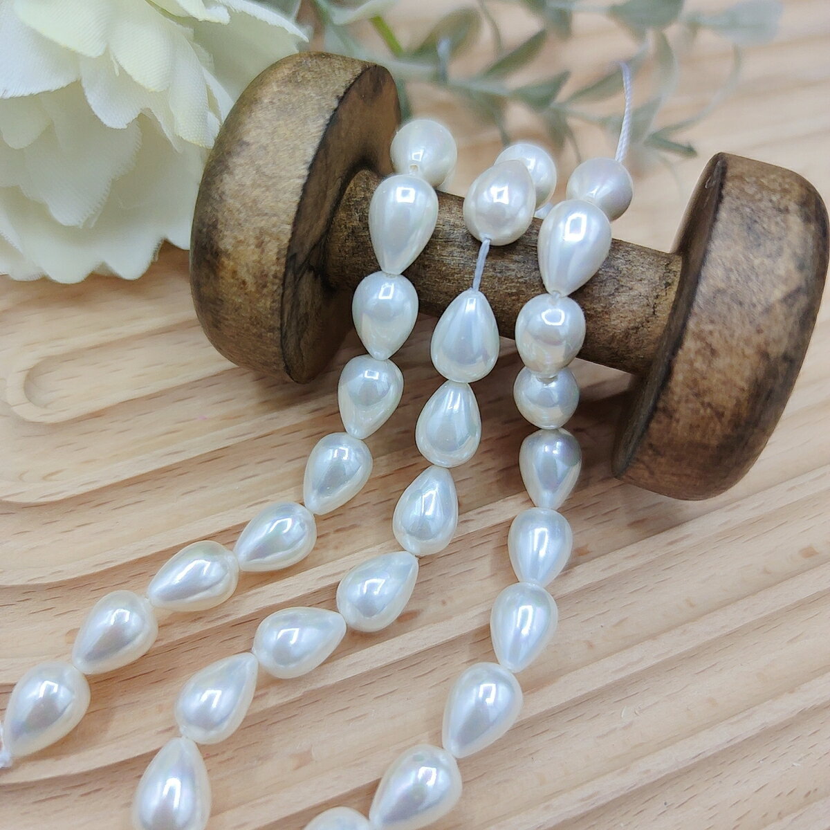 KP0811 롡ѡ롡ۥ磻ȡѡ ۥ磻 ɥå 8x11mm 38cmϢ