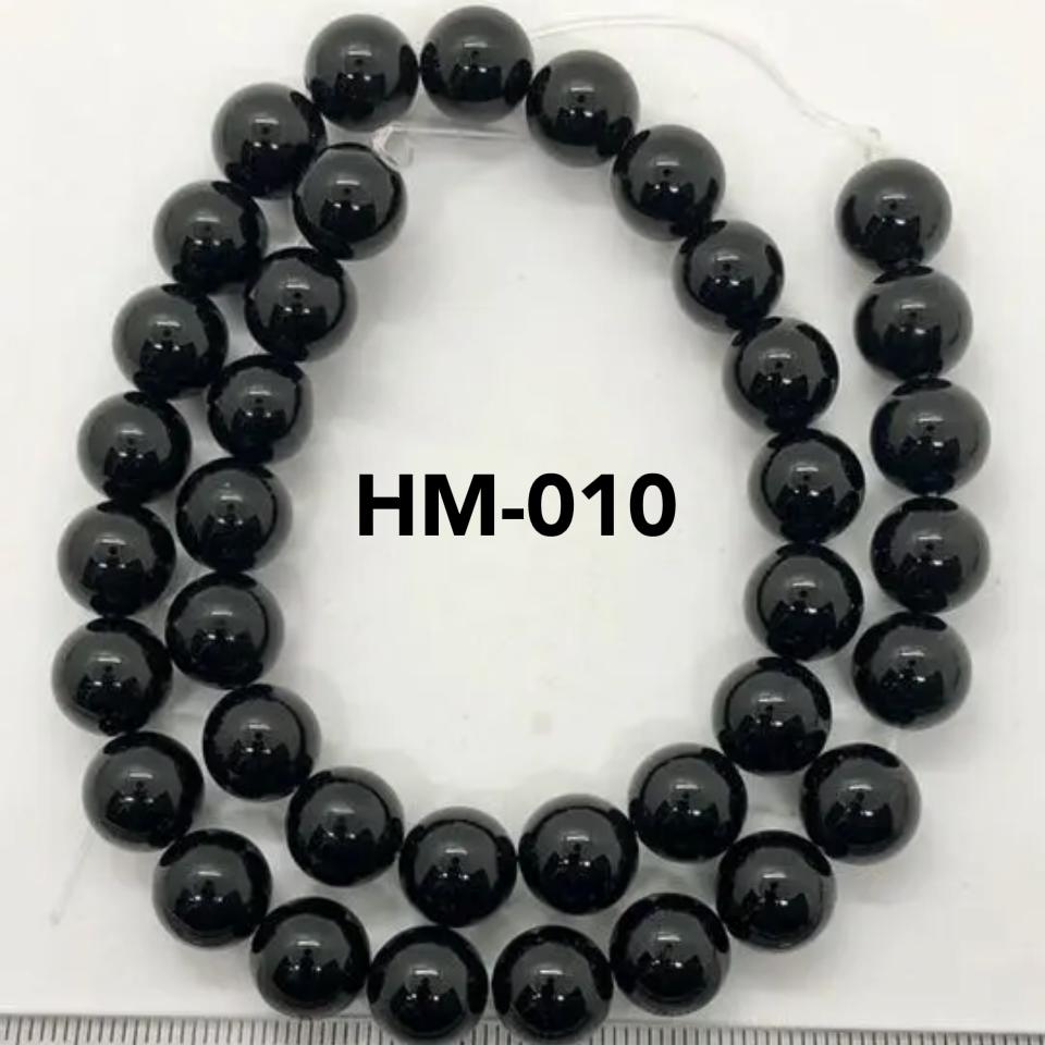 乐天商城 - オニキスラウンド（黒メノウ）10mm，38cm連売り。