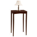 サイドテーブル ナイトテーブル シンプル 木製 ハイスタンド シェルト0505BR 幅40