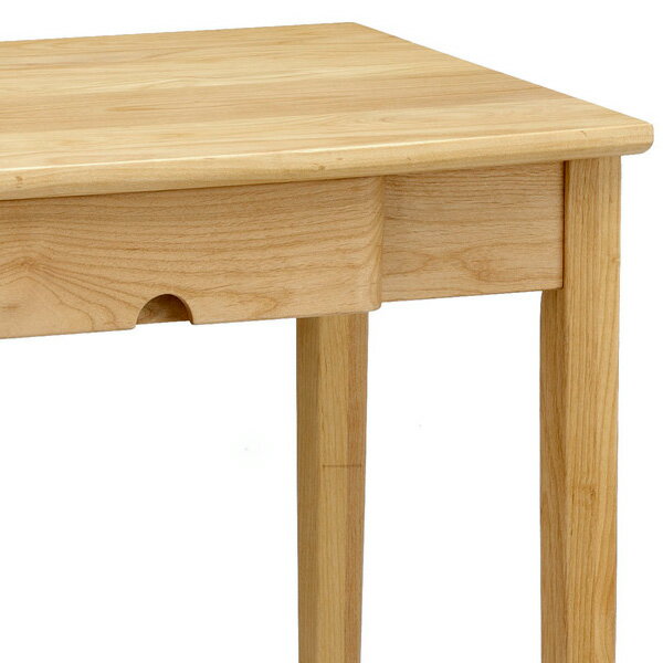 木製デスク 天然木 ナチュラル色 幅60cm 書斎デスク パソコンデスク セレス419デスク CELES-419 送料無料 [2]