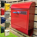 壁掛けポスト おしゃれ 郵便ポスト ハンドル付き マーキュリー メールボックス マーキュリーポスト MERCURY MCR MAIL BOX 郵便受 ポストME...