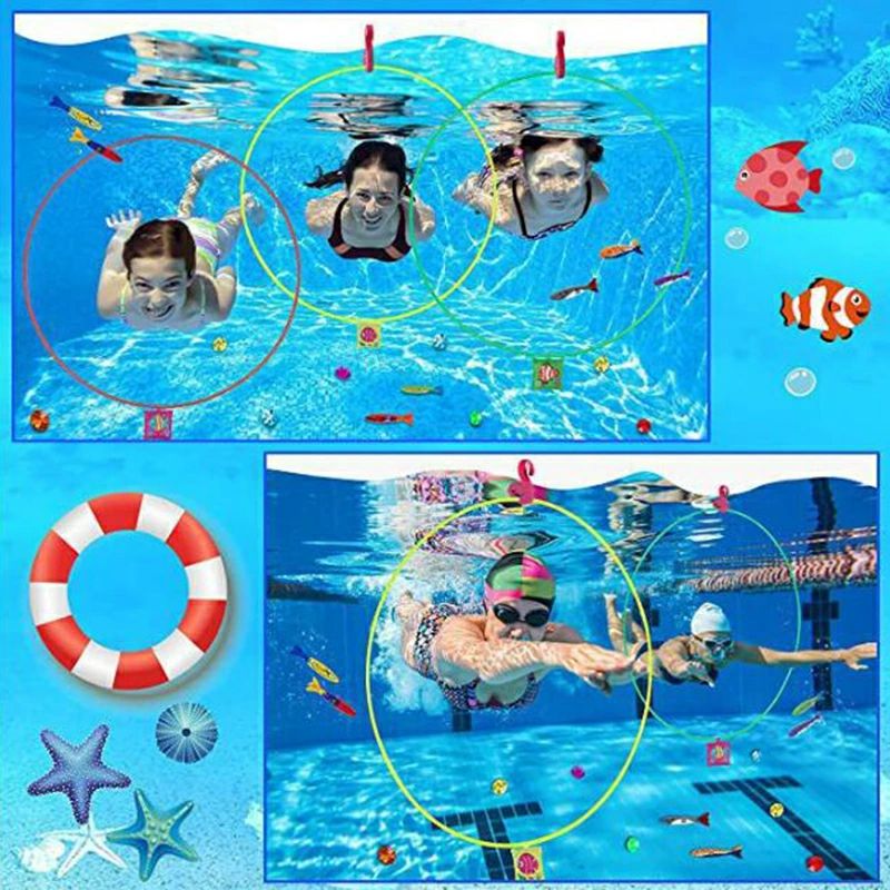 プール遊び おもちゃ 夏 子供 ダイビング 輪投げ リングタイプ 水泳訓練用 泳ぐ 玩具 水遊び 沈むおもちゃ おもしろい スイミング 潜水 トレーニング用 スポーツトイ 6歳以上水中水泳リングは、人々に水泳を紹介するときに理想的な水泳トレーニングツールです。"【丈夫】飛び込み玩具のカラフルなデザインで見つけやすくなっています。硬くて丈夫な素材でできているので、変形しにくいです。【ユニークなデザイン】重力デザインにより、水中スイミングプールのおもちゃは手を傷つけることを心配せずに簡単につかむことができます。彼らは水に立つこともできます。【学習と遊び】プールダイビングリングを使用して、家族との水泳時間をもっと楽しくしましょう。あなたはあなたが遊んでいる間あなたが学び続けることを可能にする私たちのダイビングリングを好きになるでしょう。【ダイブリング】暑い夏には、ビーチに行って泳いだり、プールでダイビングしたりするかもしれません。あなたは私たちのスイミングプールのダイビングリングを持ってきて、面白い夏を過ごすことができます。【水遊び】水中水泳リングは、人々に水泳を紹介するときに理想的な水泳トレーニングツールです。それはあなたがプールで友達を作るのに役立ちます。"2