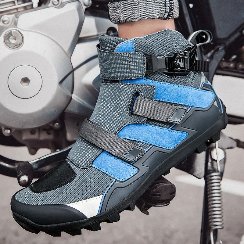 楽天市場】ブルー（ブーツ｜バイクウェア・プロテクター）：バイク用品