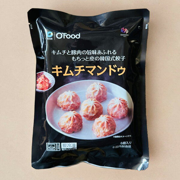 Rakuten - [O’Food] キムチマンドゥ キムチ餃子 / 180g 韓国式餃子 キムチ ギョーザ マンドゥ デサンジャパン 韓国 グルメ (冷凍)