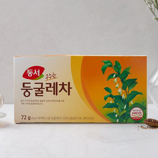 [東西] アマドコロ茶 ドングレ茶 / 72g(18包・ティーバッグ) ドゥングレ茶 健康茶 韓国茶 韓国お茶 韓国飲料 韓国食品