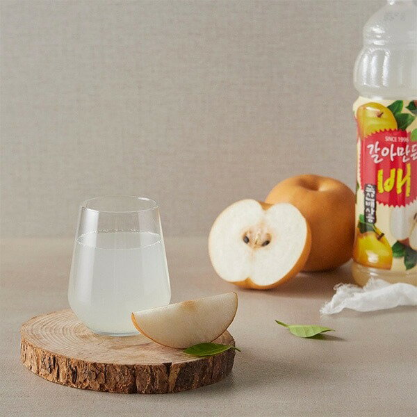 [ヘテ] おろし梨ジュース すりおろし梨 4本セット / (1.5L×4本) 果実ジュース 韓国ドリンク 梨ジュース 3