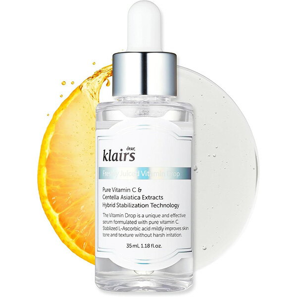 [Klairs クレアス] フレッシュリージュースドビタミンドロップ セラム / 35ml 韓国コスメ アンプル セラム ピュアビタミン ビタミンセラム 角質 低刺激のサムネイル