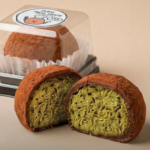 ドバイもちクッキー チョコ味 / 45g ドバイ もっちりクッキー ピスタチオ カダイフ ドバイチョコ 洋菓子 スイーツ お菓子 チョンドゥク (冷凍)