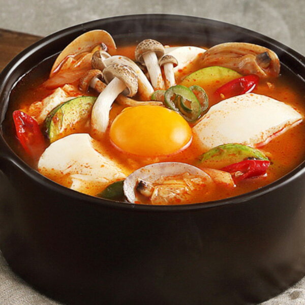[OURHOME] スンドゥブチゲ 海鮮 純豆腐5個(400g×5)/ アウアホーム 海鮮スンドゥブ ...