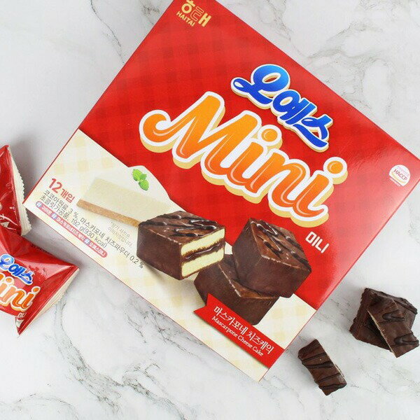 [ヘテ] オーイエス ミニ / 192g スナック 韓国お菓子 チョコパイ スイーツ 韓国スナック