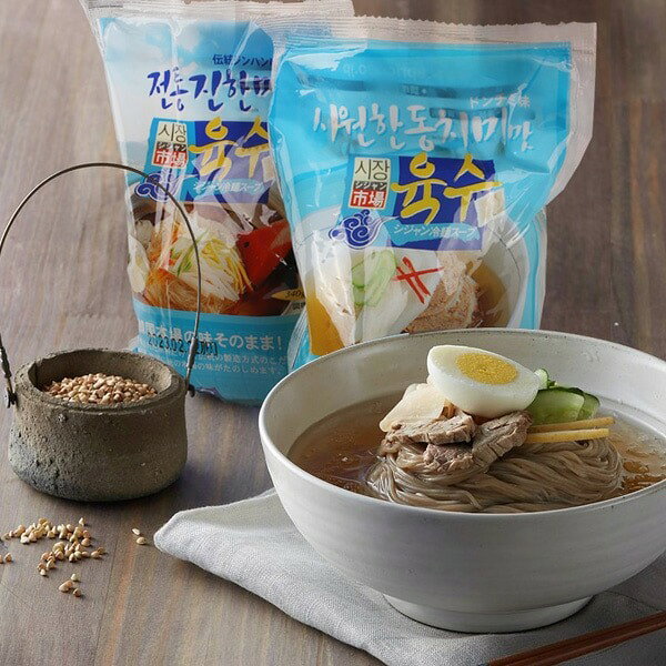 [市場] 冷麺スープ(トンチミ味)340g/ 韓国商品 韓国食材 韓国冷麺 韓国スープ スープ ageich1-10000684 Good Korea Mart サンプル画像2