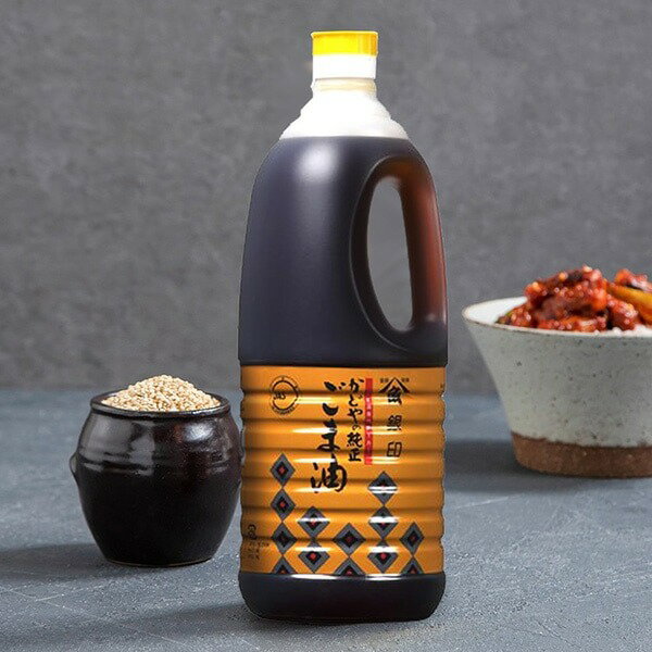 [かどや] 銀印 純正ごま油 濃口 /1650g 業務用ごま油　胡麻（ごま）油