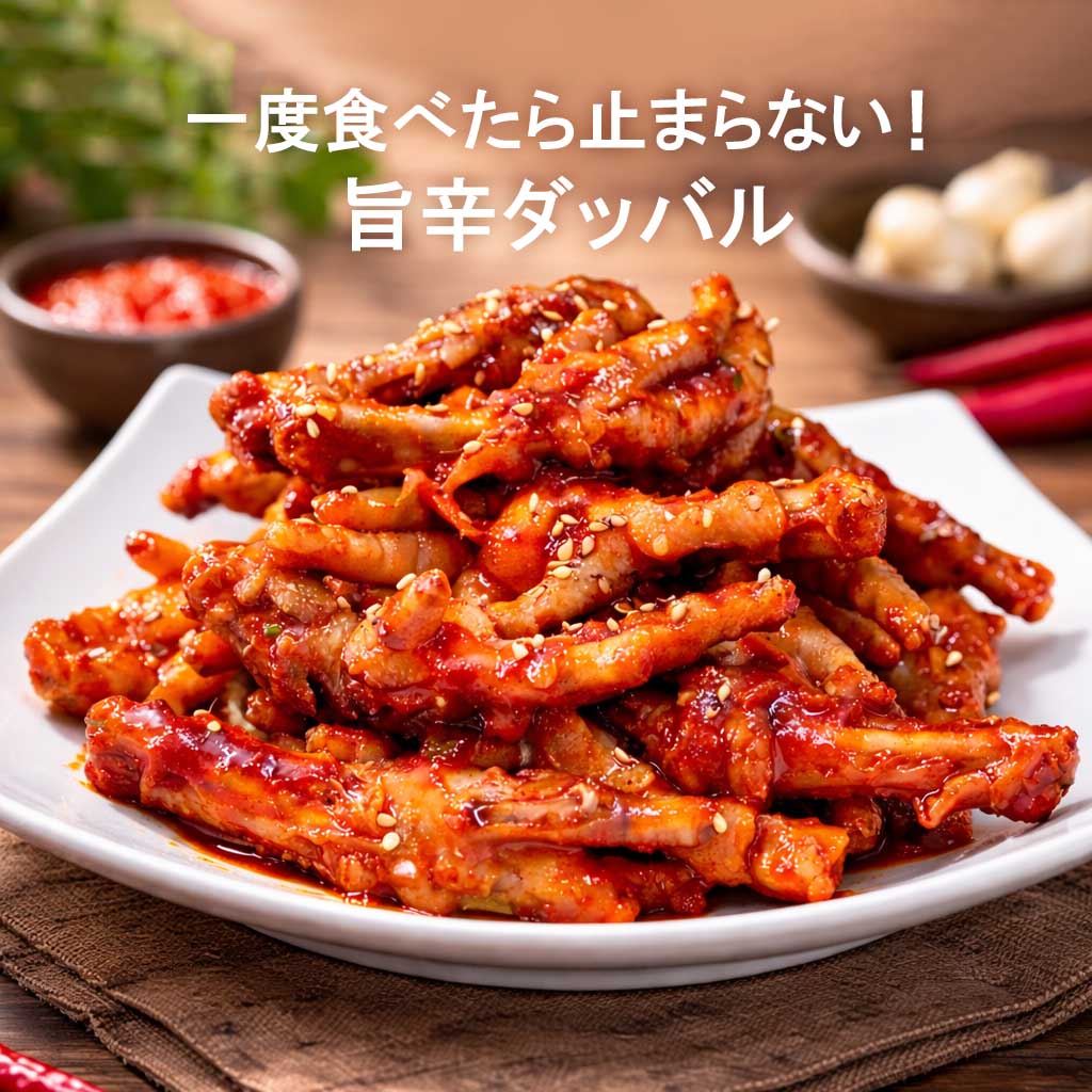 特価！期間限定[鶏肉] ヤンニョム 鶏もみじ (タッパル) 400g 鶏足炒め ヤンニョム...