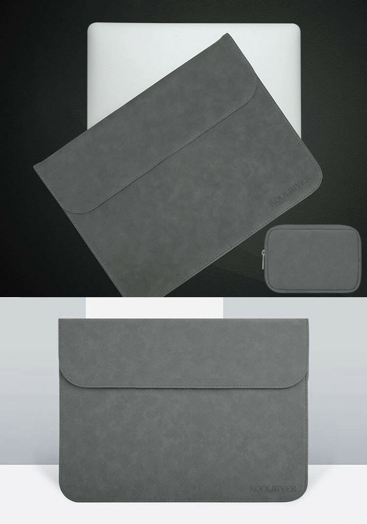 Surface Laptop5/4/3/2/1 (13.5インチ) シリーズ ケース/カバー 電源収納ポーチ付き カバン型 PU レザー セカンドバッグ型 耐衝撃 サーフェス ラップトップ (13.5インチ) タブレットカバー おすすめ おしゃれ タブレットバッグ