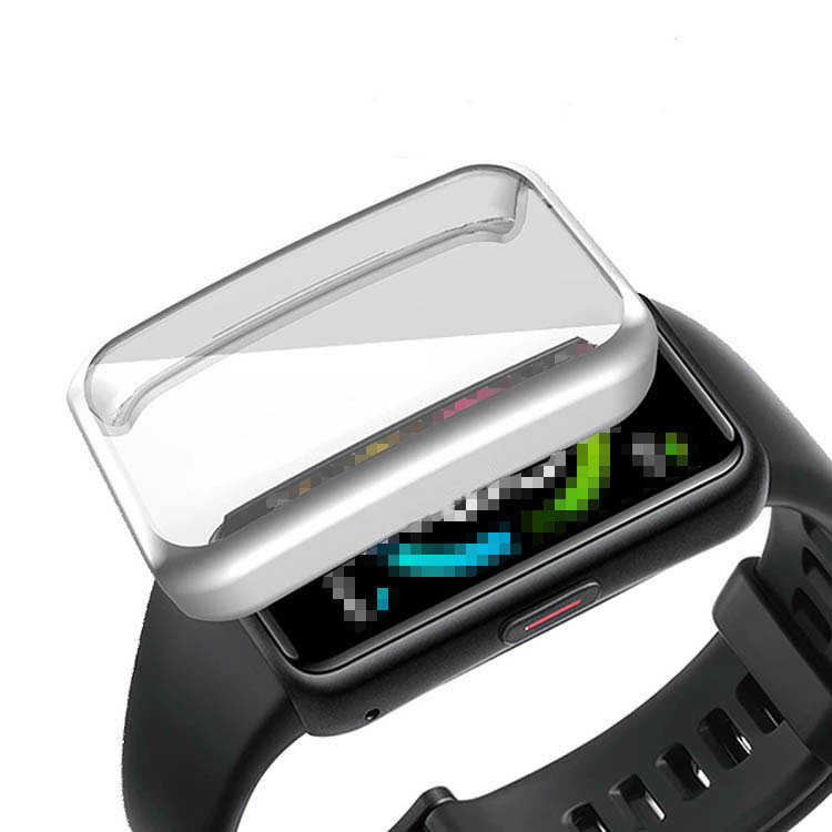 HUAWEI Band 7 ケース カバー TPU メッキ 液晶保護 耐衝撃 レディース メンズ 保護カバー ファーウェイ バンド 7 保護ケース TPU ソフトケース おしゃれ おすすめ スマートウォッチケース