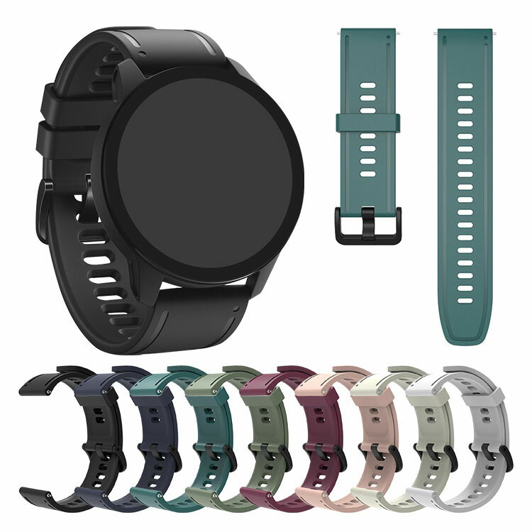 Galaxy Watch スマートウォッチ Galaxy Watch7 FE 6 Classic HUAWEI WATCH GT 3 Pro バンド ベルト シリコン バンド幅 20mm 22mm 交換リストバンド/交換バンド/交換ベルト おすすめ スマートウォッチ用リストバンド ファーウェイウォッチ ギャラクシーウォッチ Galaxy Watch5