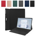 Surface Pro 11/10/9 ケース/カバー (13インチ) 手帳型 PUレザー 手帳型 かわいいレザーケース スタンド機能 さーふぇすぷろ おすすめ おしゃれ タブレットケース/カバー(2)